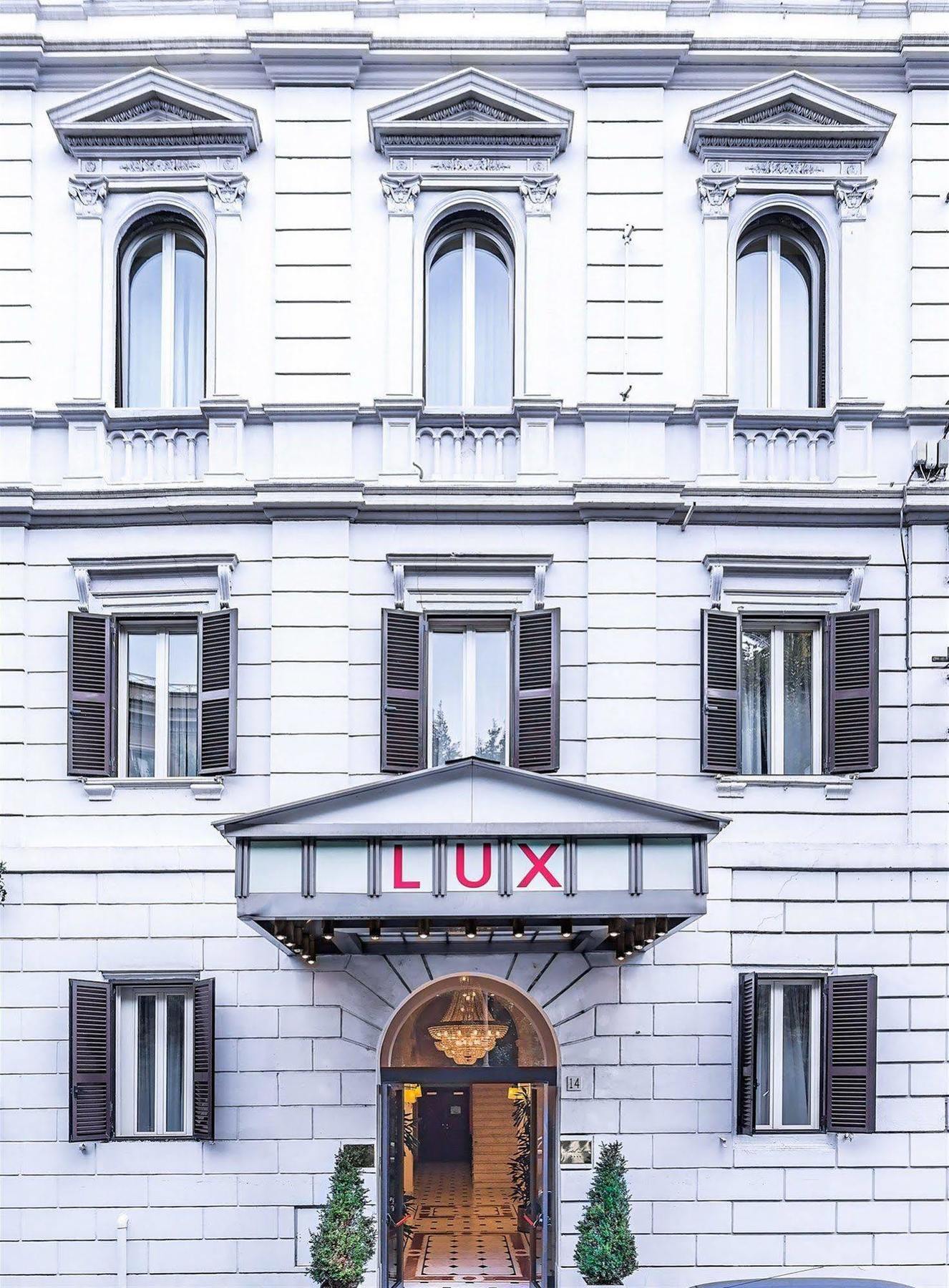 Raeli Hotel Lux Rom Exterior foto